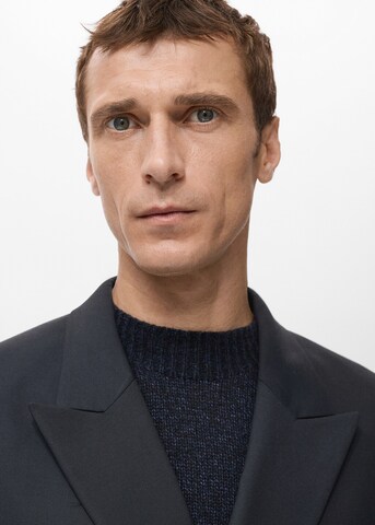 MANGO MAN Regular fit Business Blazer 'Bostone' in Blue