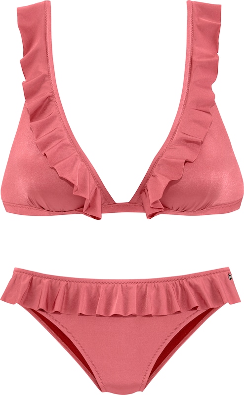 s.Oliver Triangel Bikini in Pink