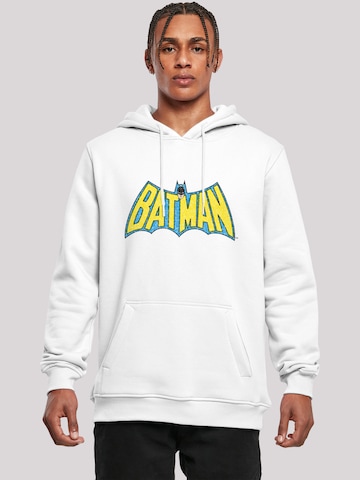 F4NT4STIC Sweatshirt 'DC Comics Batman' in Wit: voorkant