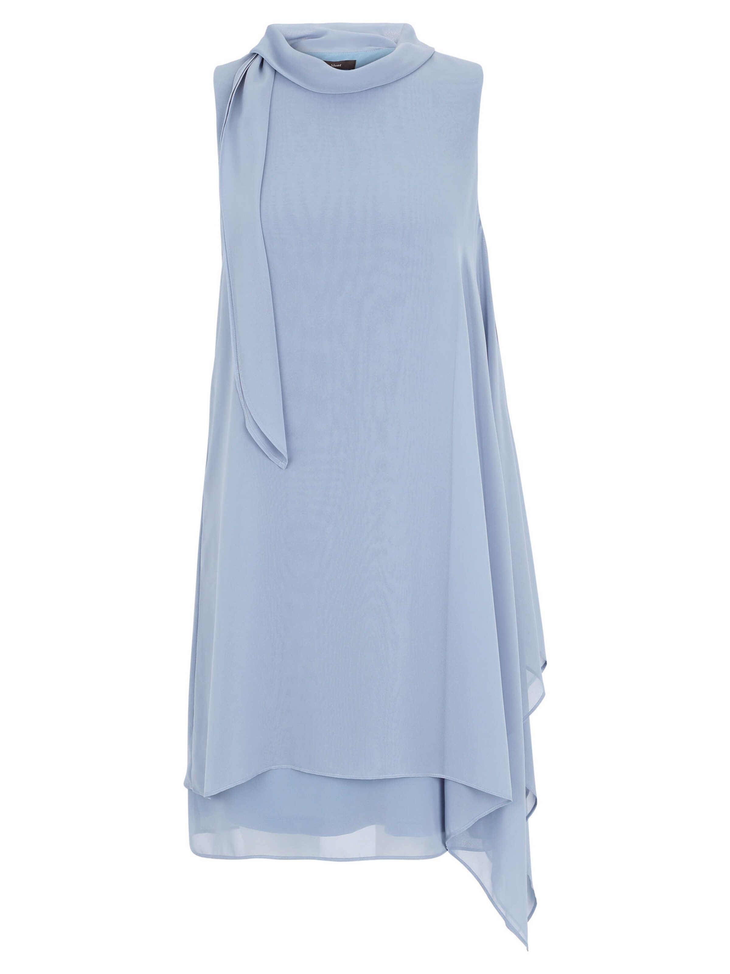 Robe de cocktail Vera Mont en bleu : devant