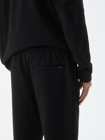 Pull&Bear Loosefit Broek in Zwart