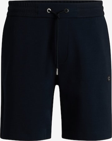BOSS Regular Shorts 'C-Leoni 01' in Blau: Vorderseite