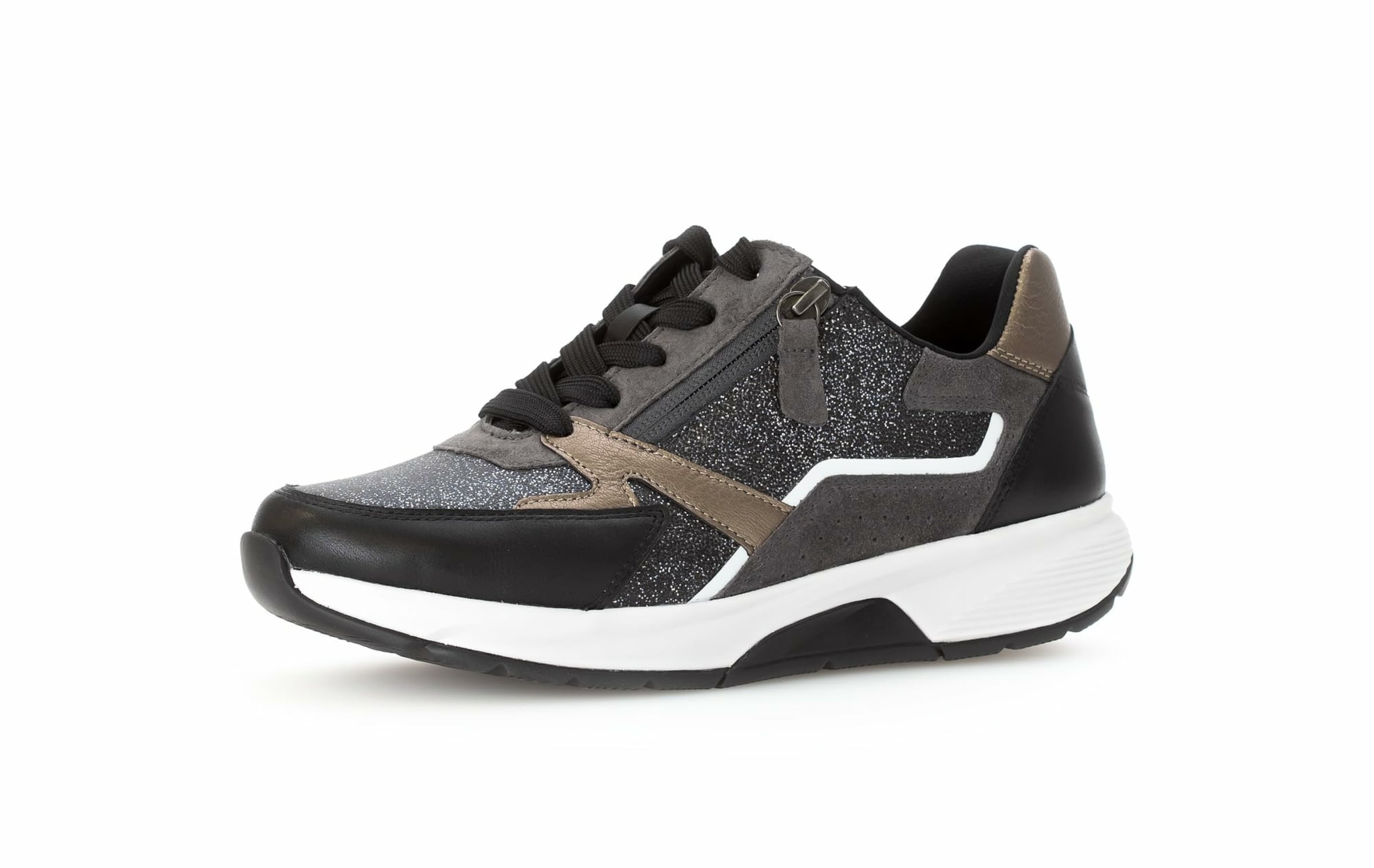 GABOR Sneakers laag in Zwart: voorkant