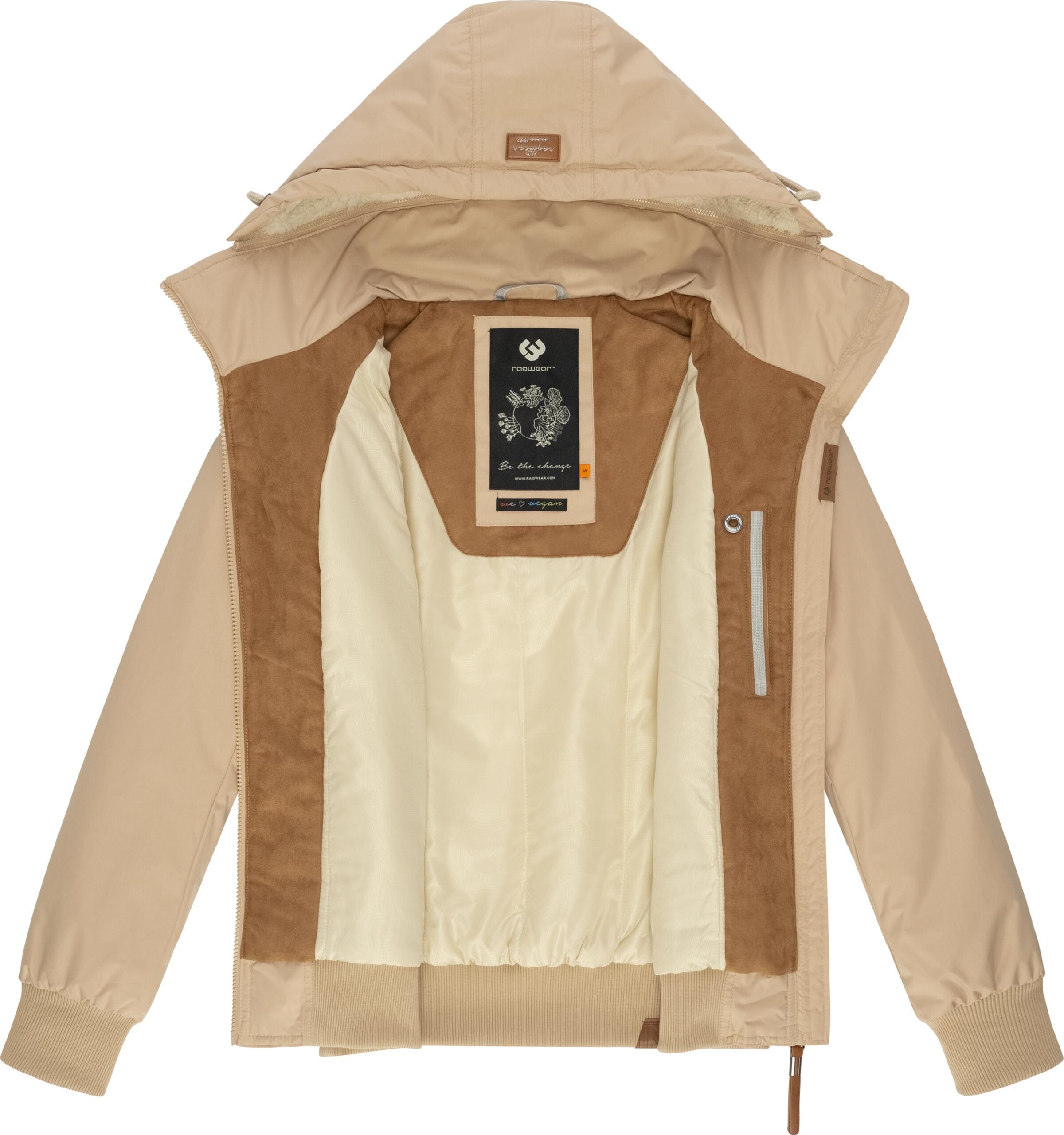 Ragwear Functionele jas 'Jotty' in Beige