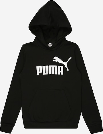 PUMA كنزة رياضية بلون أسود: الأمام