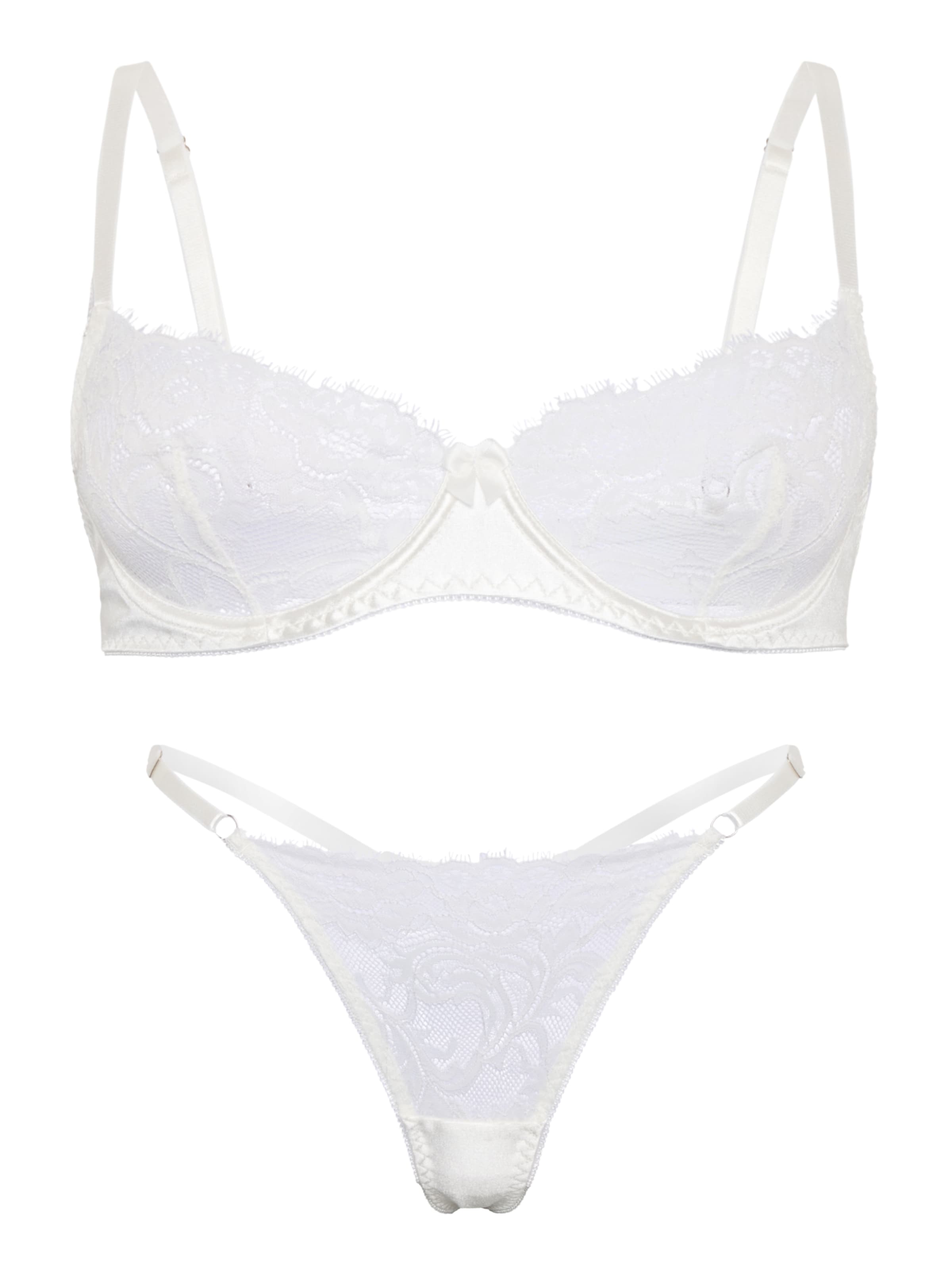 Orchibelle Wäsche-Sets‌‌‌‌‌‌‌ in Weiß: Vorderseite