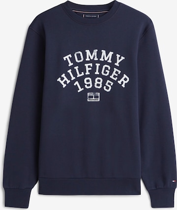 TOMMY HILFIGER Суичър в синьо: отпред