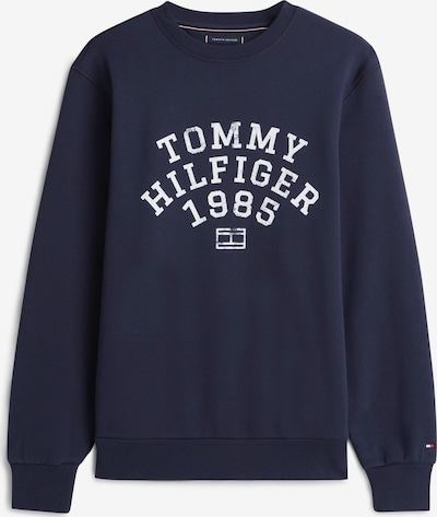 Megztinis be užsegimo iš TOMMY HILFIGER, spalva – tamsiai mėlyna / balta, Prekių apžvalga