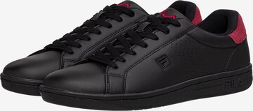 FILA Låg sneaker 'Crosscourt 2' i svart