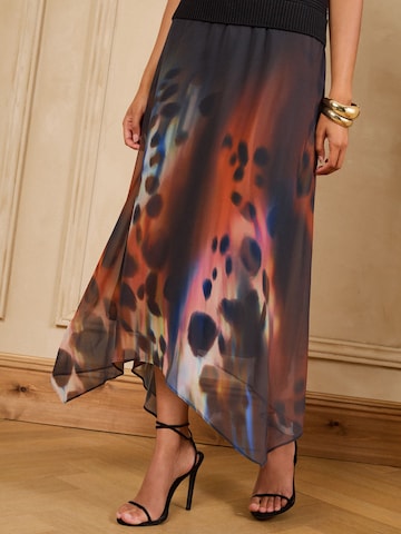 Robe love & roses en noir