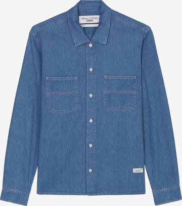 Coupe regular Chemise Marc O'Polo DENIM en bleu : devant