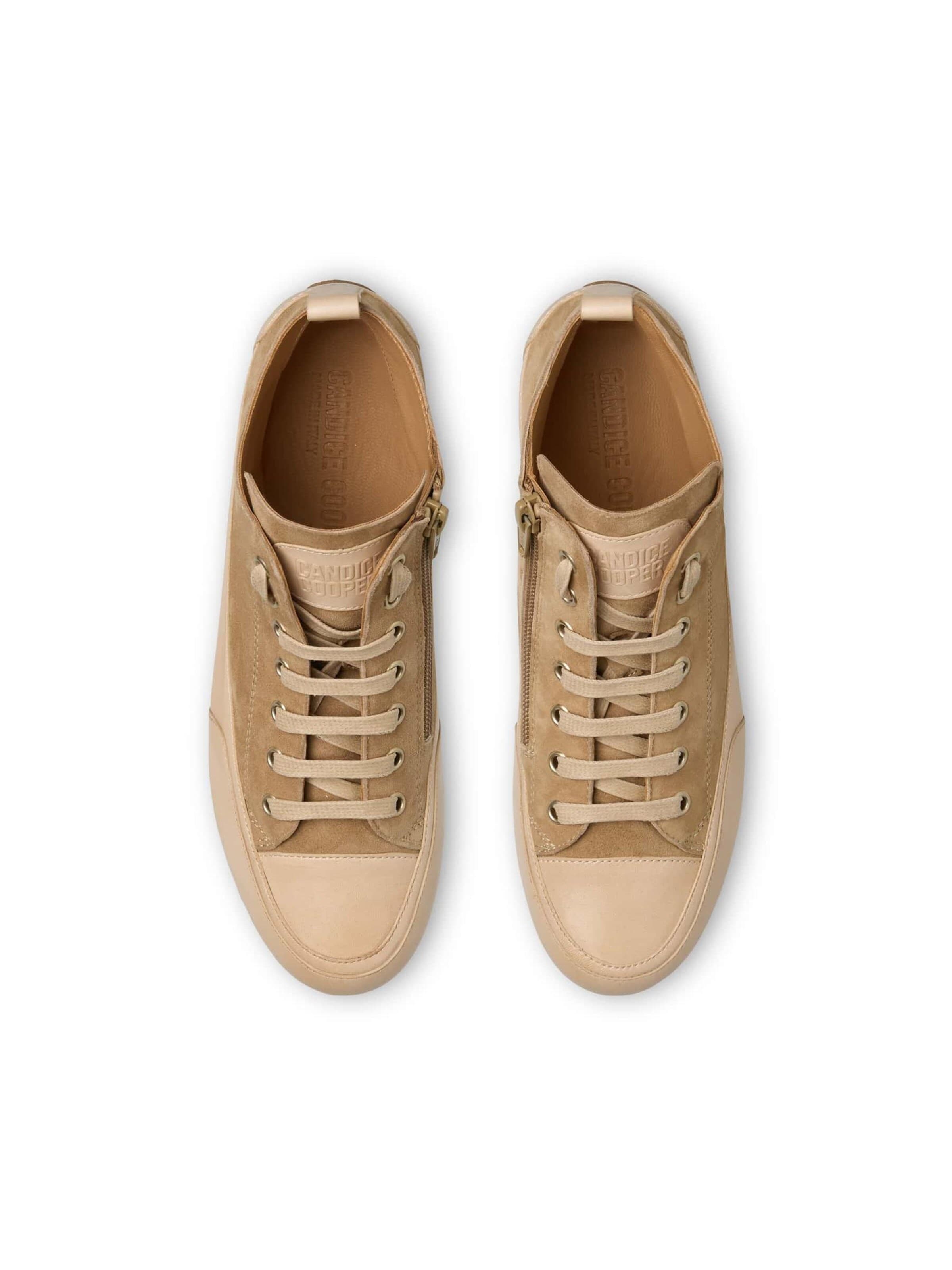 Candice Cooper Sneakers hoog 'MID' in Beige