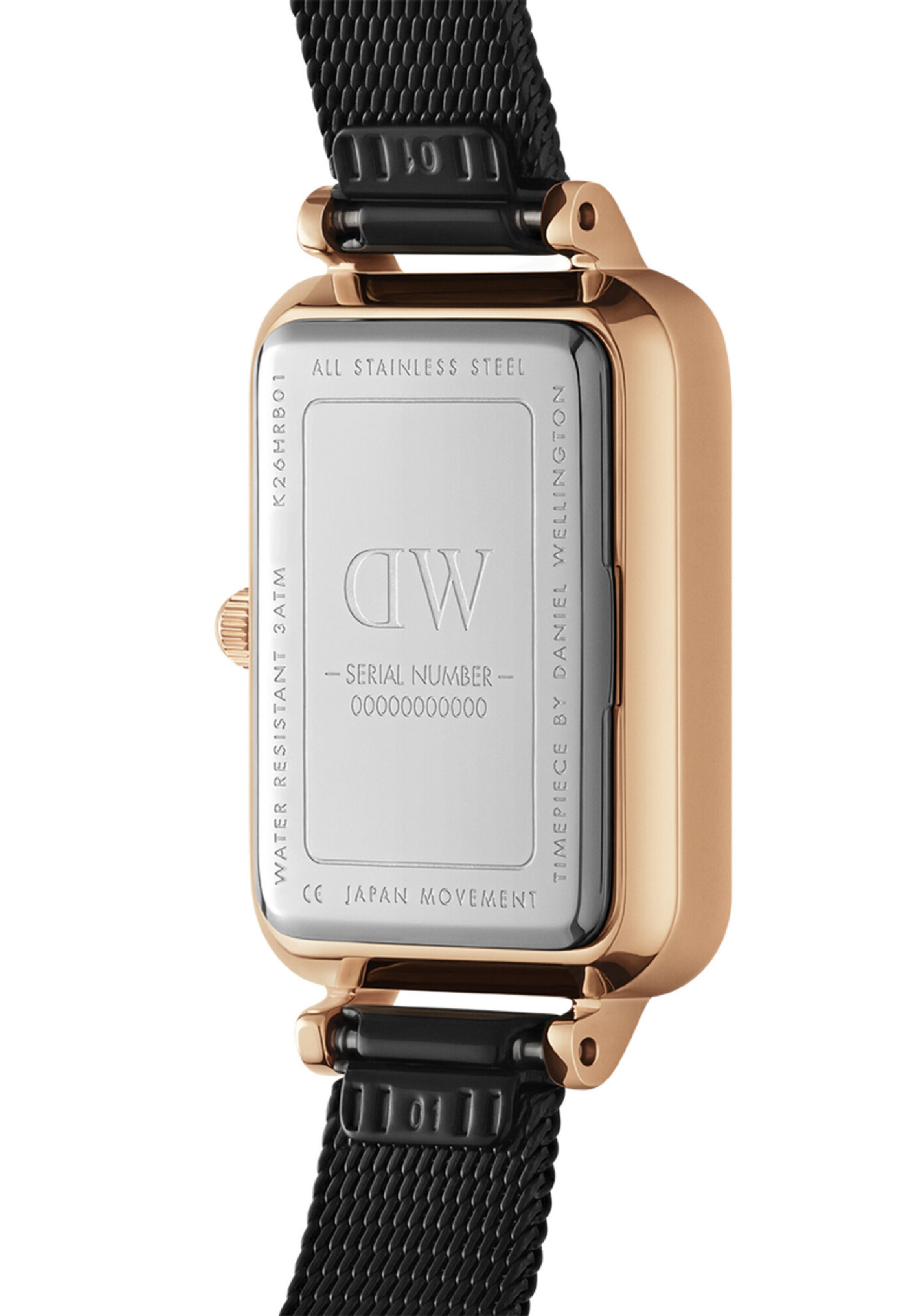 Orologio analogico di Daniel Wellington in nero