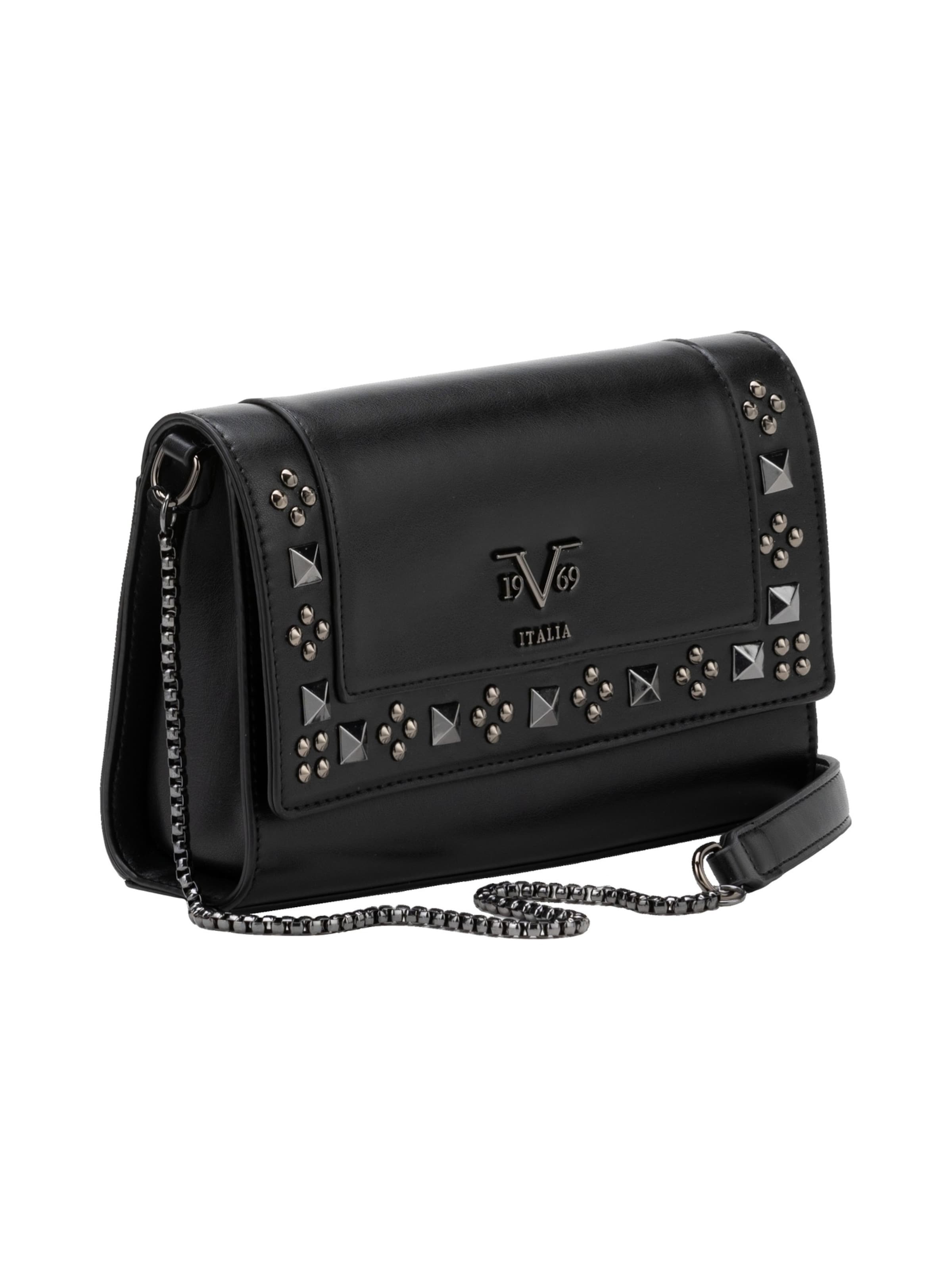 Sac à bandoulière 'Cadenza' 19V69 ITALIA en noir