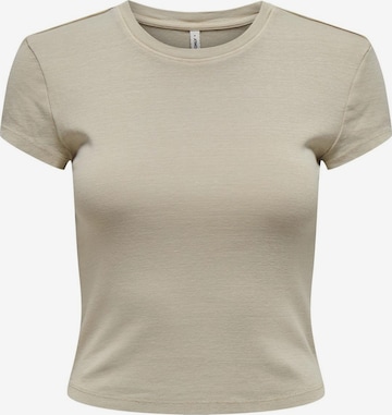 ONLY T-Shirt in Beige: predná strana