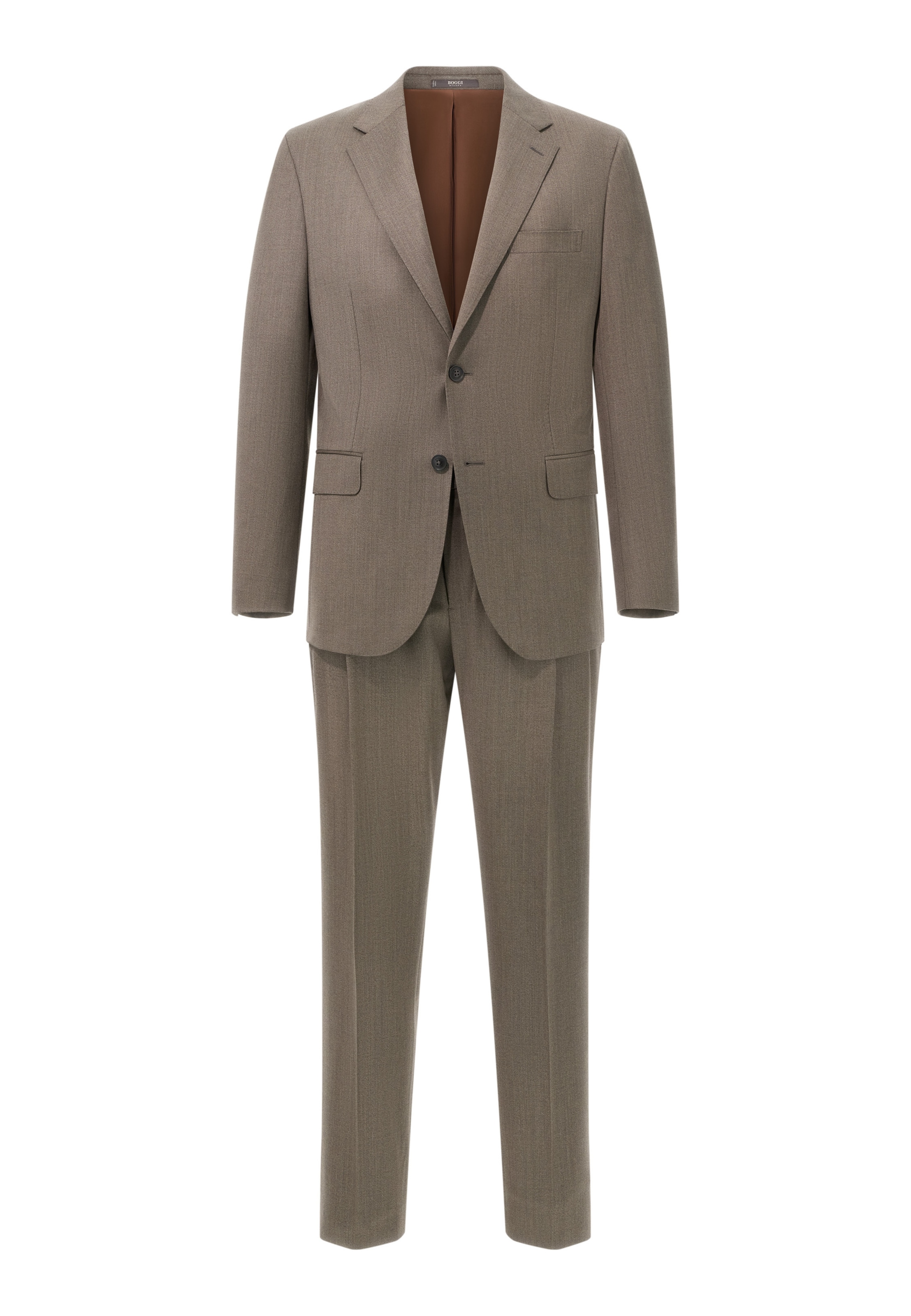 Regular Costume Boggi Milano en gris : devant