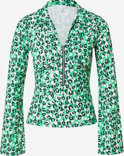 Marškinėliai iš Warehouse, spalva – nakties mėlyna / žalia / balta, Prekių apžvalga