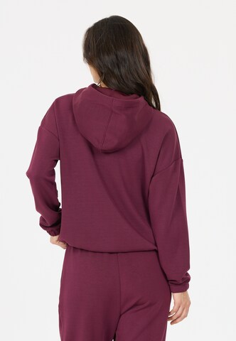 Athlecia Sportief sweatshirt 'Jacey' in Rood