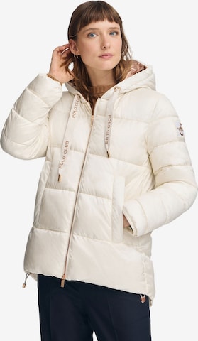 Polo Club Jacke in Weiß: Vorderseite