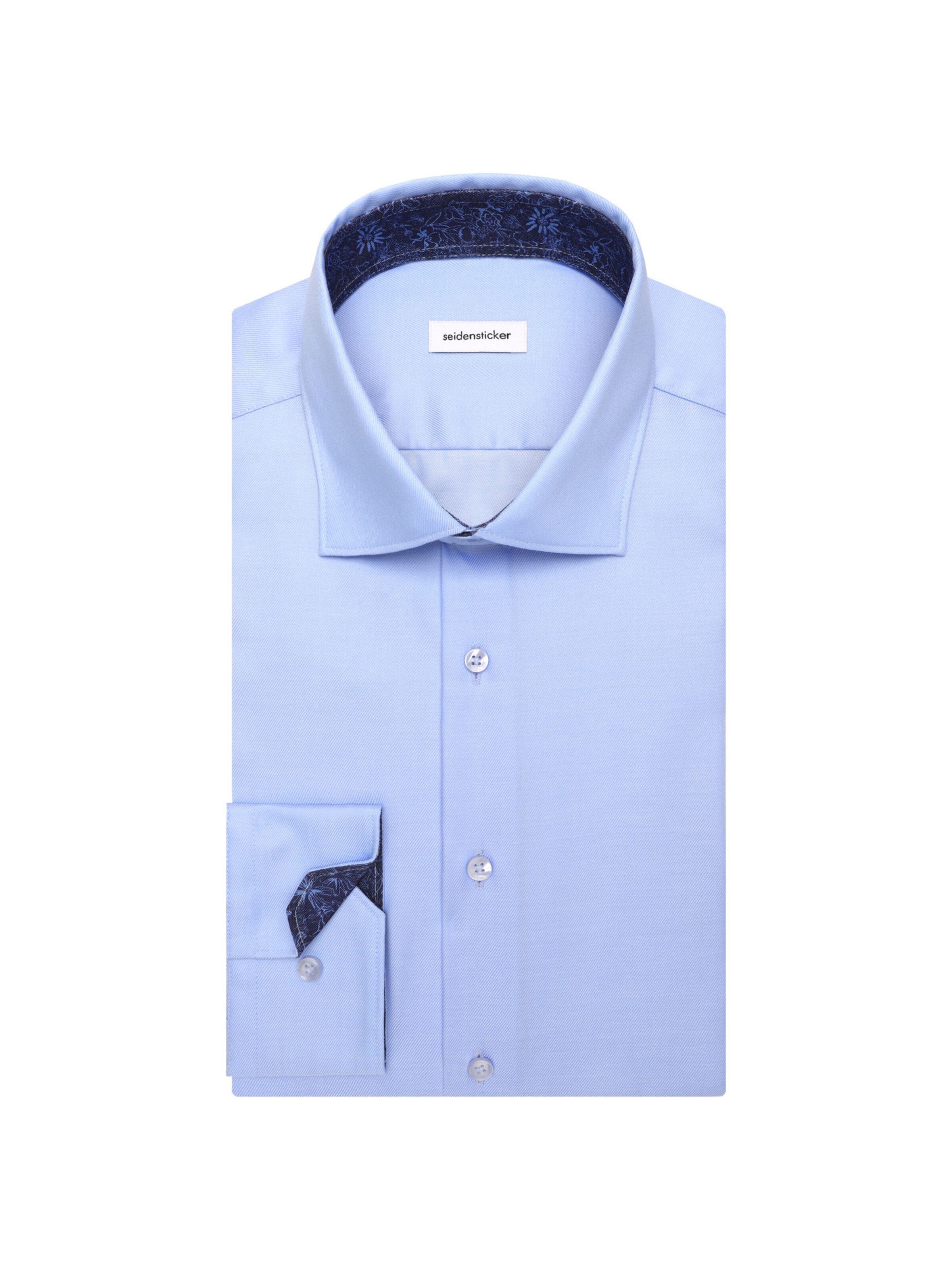 SEIDENSTICKER Slim fit Zakelijk overhemd in Blauw