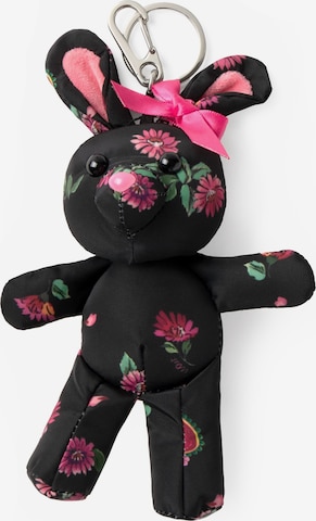 Wouf Schlüsselanhänger in Schwarz: Vorderseite