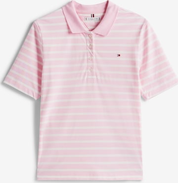 TOMMY HILFIGER Тениска '1985' в розово: отпред