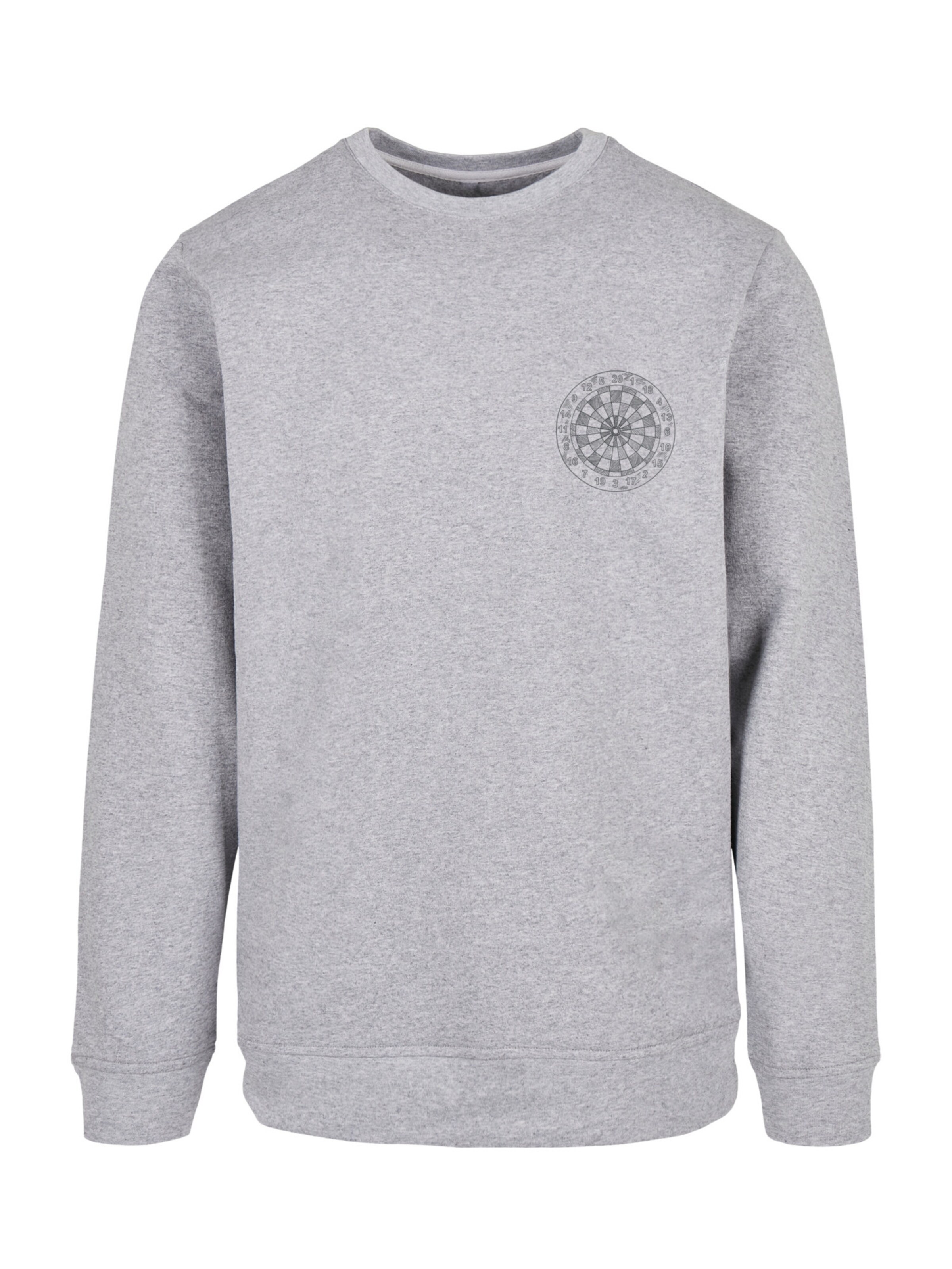 F4NT4STIC Sweatshirt in Grau: Vorderseite