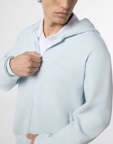 Plein Sport - Sudadera con cremallera en azul