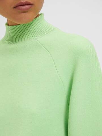 SELECTED FEMME Sweater 'Merle Fyria' in Green