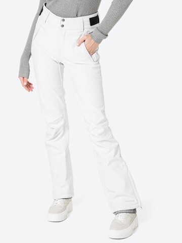 Regular Pantalon outdoor 'Lole' PROTEST en blanc : devant