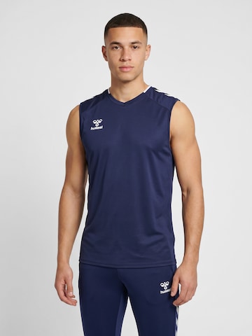 Hummel Functioneel shirt 'Core 2.0' in Blauw: voorkant