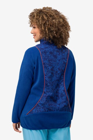 Ulla Popken Sweatvest in Blauw