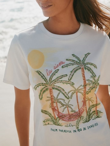 T-shirt Next en blanc