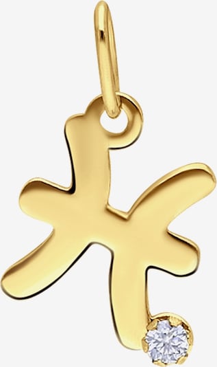 Lucardi Anhänger in gold, Produktansicht