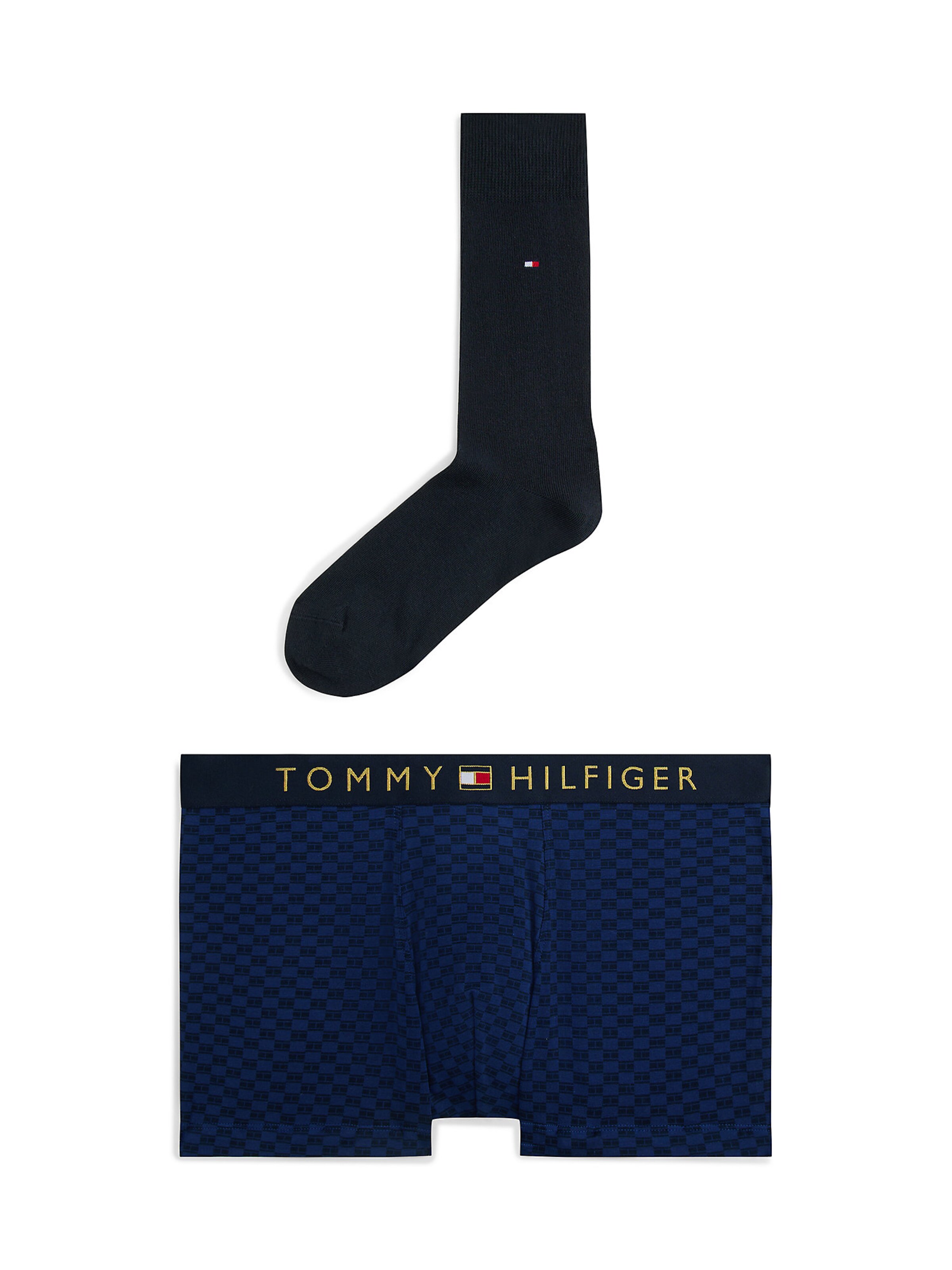 TOMMY HILFIGER Boxershorts in Blauw: voorkant