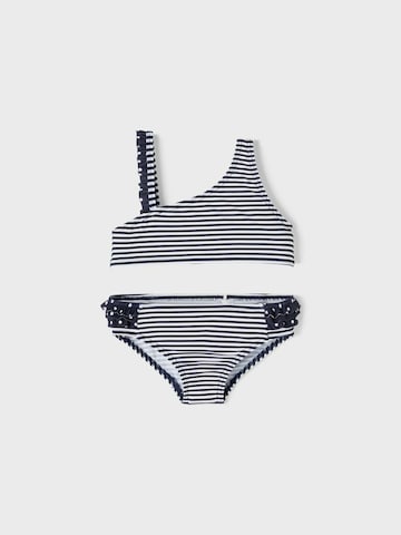 NAME IT Bustier Bikini 'Zanana' | modra barva