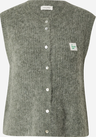 Cardigan 'EAST19MCE24' AMERICAN VINTAGE en vert : devant