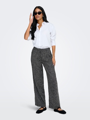 JDY - Pierna ancha Pantalón 'JDYFRANCESCA' en negro