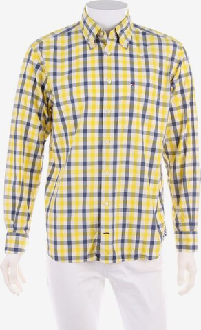 TOMMY HILFIGER Button-down-Hemd M in Gelb: predná strana