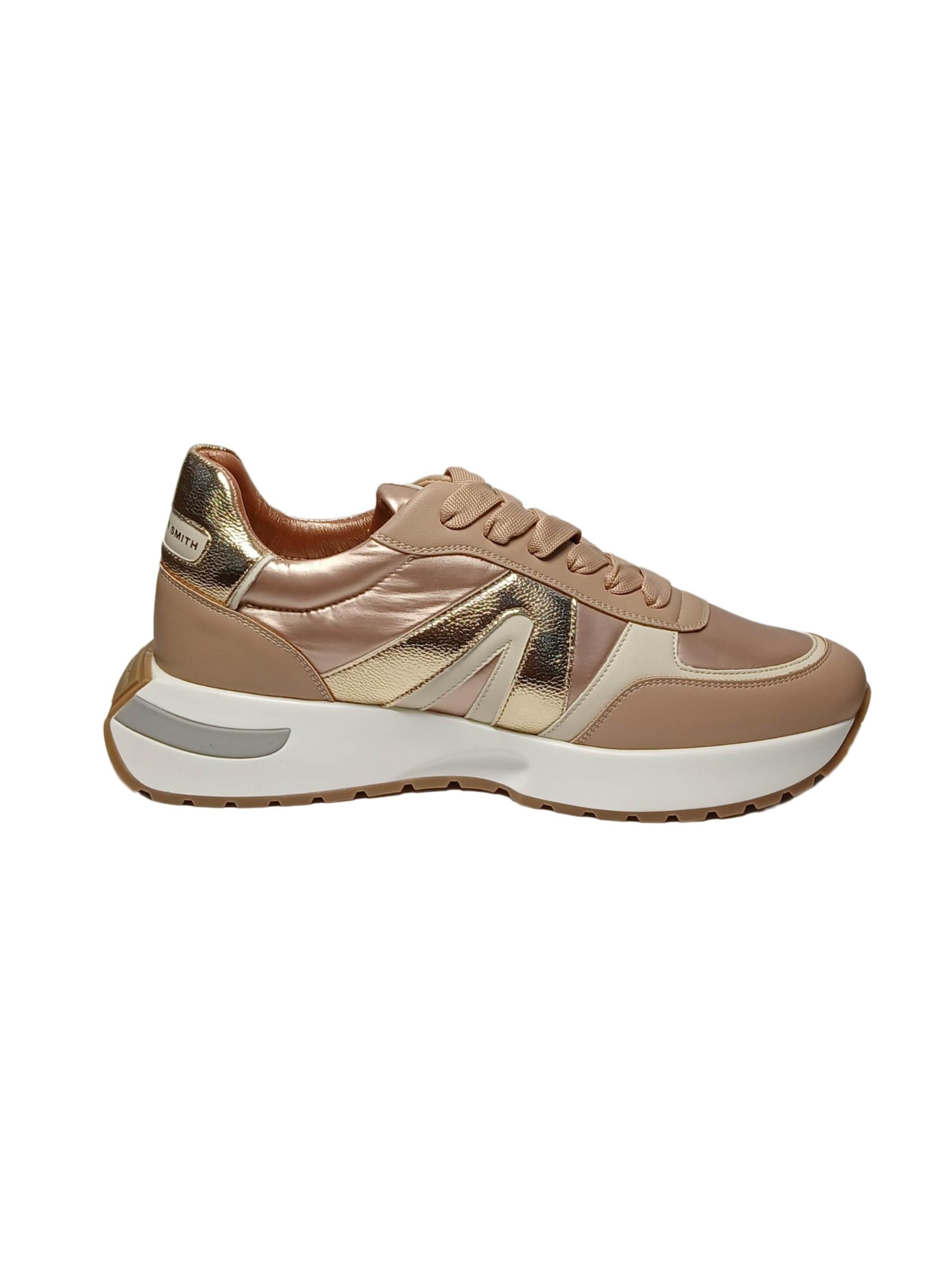 Alexander Smith Schnürschuh in Beige: Vorderseite