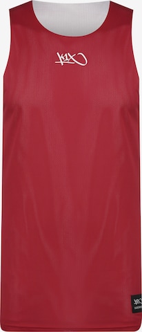 K1X Functioneel shirt in Rood: voorkant