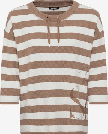 T-shirt Olsen en marron : devant