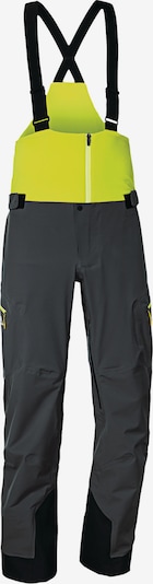 Schöffel Pantalon de sport 'Sovramonte' en jaune / gris foncé / noir, Vue avec produit