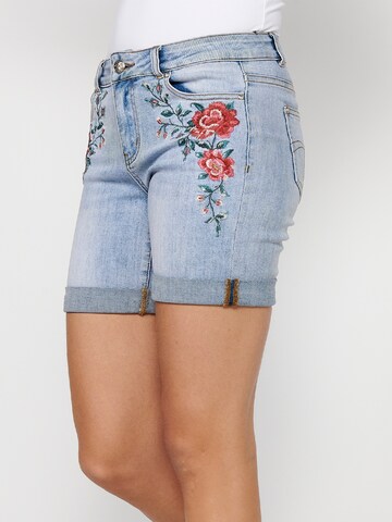 Regular Jeans de la KOROSHI pe albastru