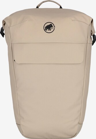 MAMMUT Sports Backpack 'Seon Courier' in Beige: front