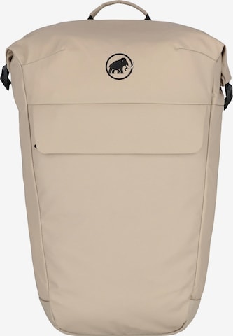 Sac à dos de sport 'Seon Courier' MAMMUT en beige : devant