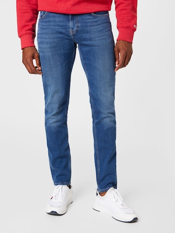 TOMMY HILFIGER - Slimfit Calças de ganga 'DENTON STRAIGHT' em azul: frente