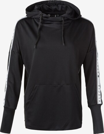 Athlecia Kapuzensweatshirt 'Sella W' in Schwarz: predná strana