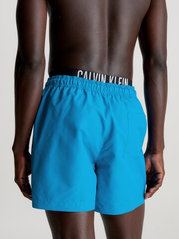 Shorts de bain 'Intense Power' Calvin Klein Swimwear en bleu