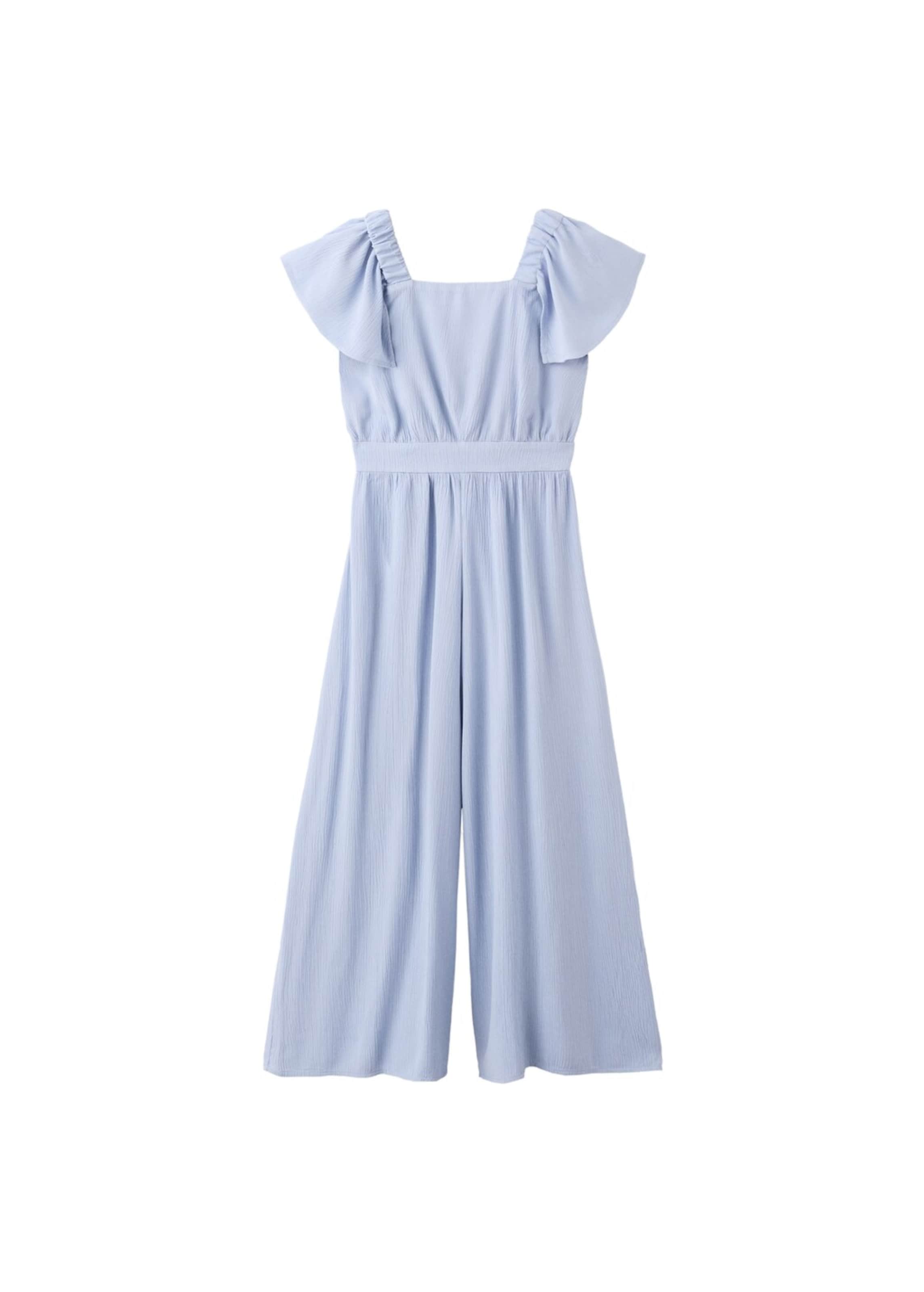 MANGO KIDS Dungarees 'Carola' in Blue: front
